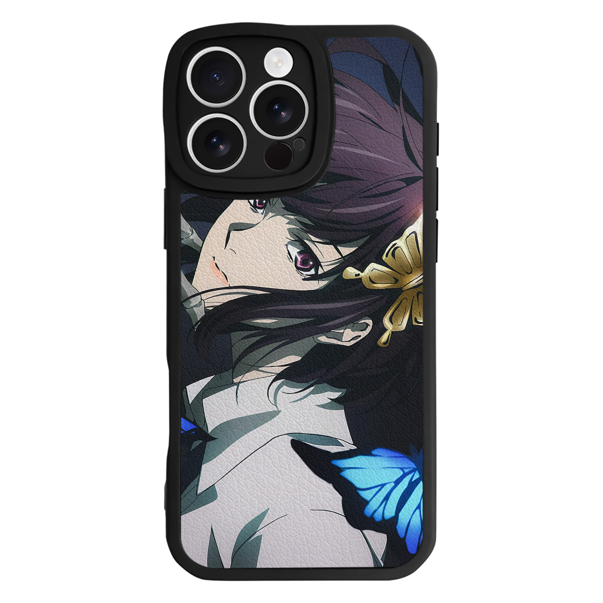 （画像用） 文豪ストレイドッグス Bungo Stray Dogs 【iPhone 16シリーズ対応】シリコンスマホケース（レザー調） 材質：シリコン